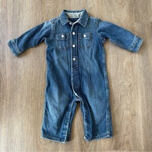 GAP Kids Denim Jumpsuit